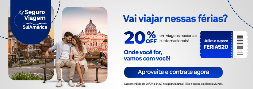 Seguro Viagem Férias 20